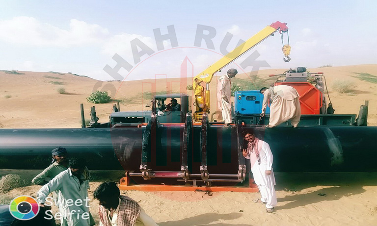 Laying HDPE Pipe Line from Nabisar to Thar Coal Km 10+000 To Km 20+000.